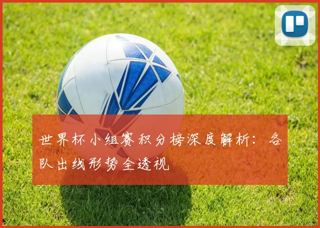 世界杯小组赛积分榜深度解析:各队出线形势全透视