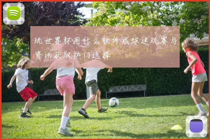 玩世界杯用什么软件成球迷观赛与资讯获取热门选择