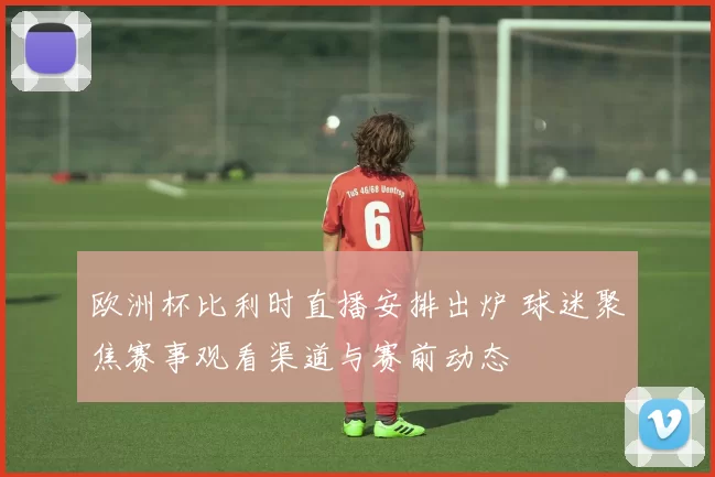 欧洲杯比利时直播安排出炉 球迷聚焦赛事观看渠道与赛前动态