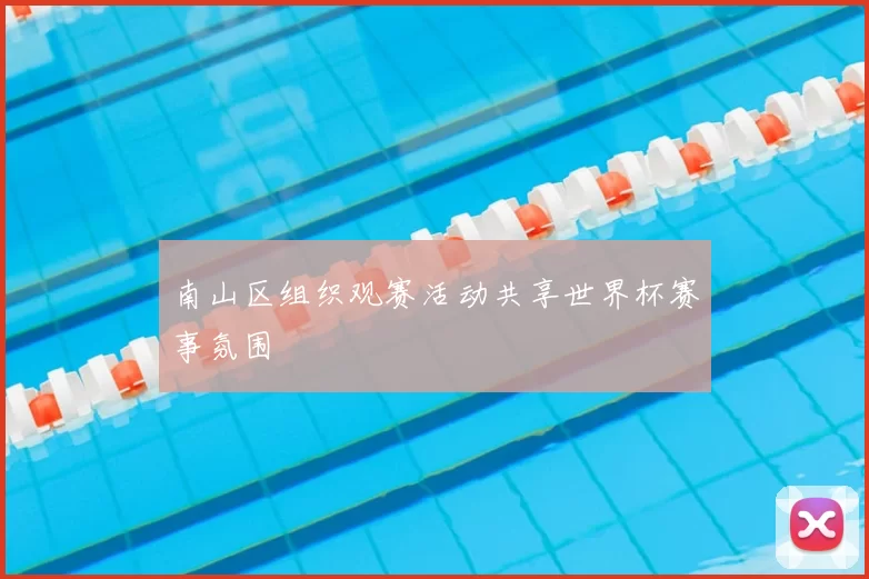 南山区组织观赛活动共享世界杯赛事氛围